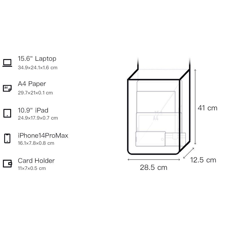 Kenzo Label Print Shoulder Strap Tote Bag Women Tote Bags Black FD55SA211F30-99