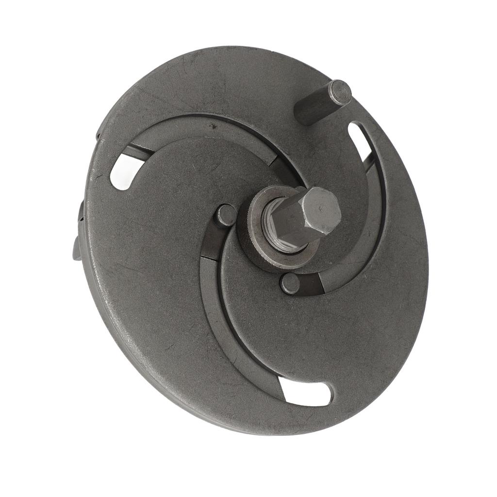 Fuel Pump Lid Wrench Carbon Steel 3 Jaws Adjustable 89 To 170mm Fuel Tank Cover Removal Tool