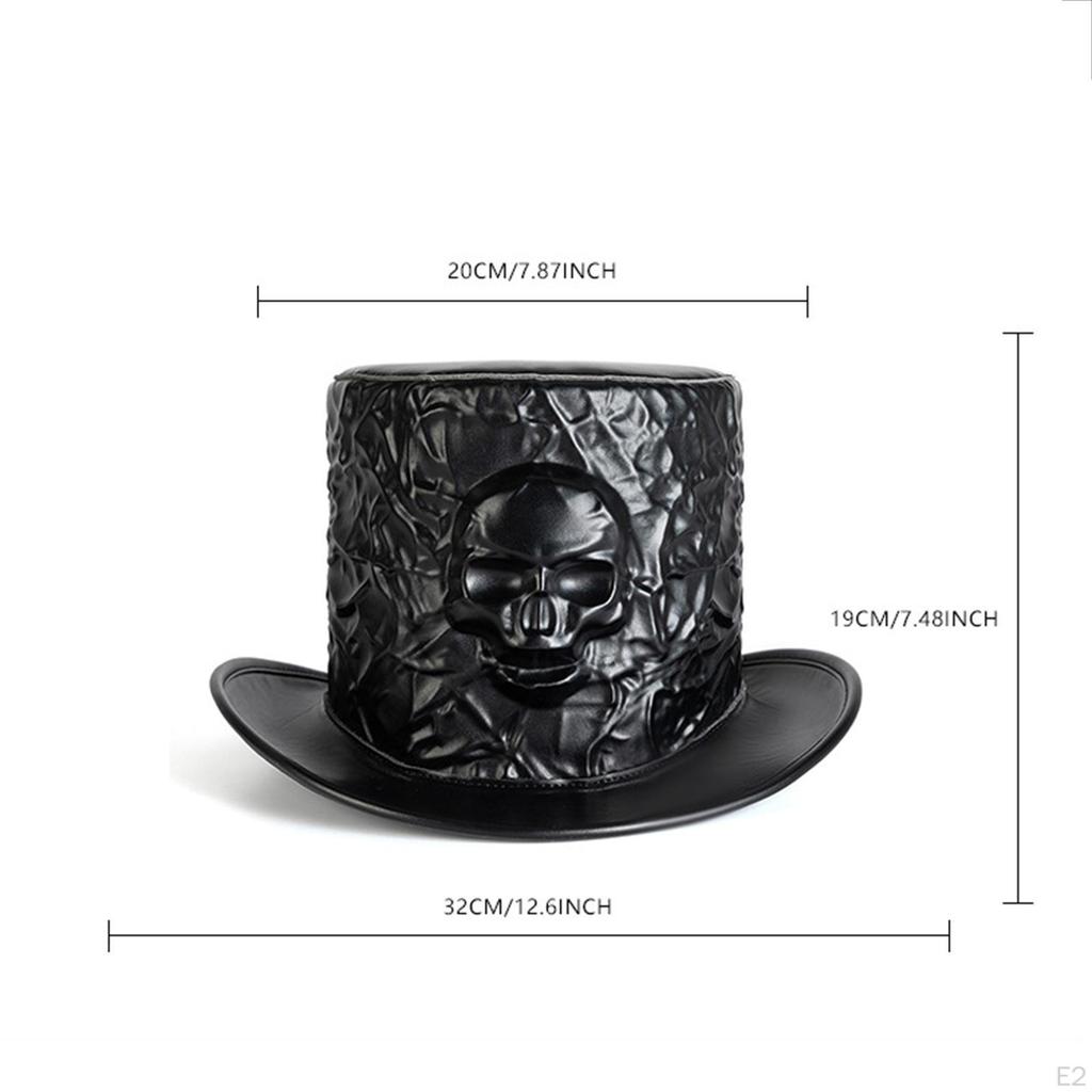 Halloween Top Hat Stylish Costume Accessory for Themed Party Roles Play
