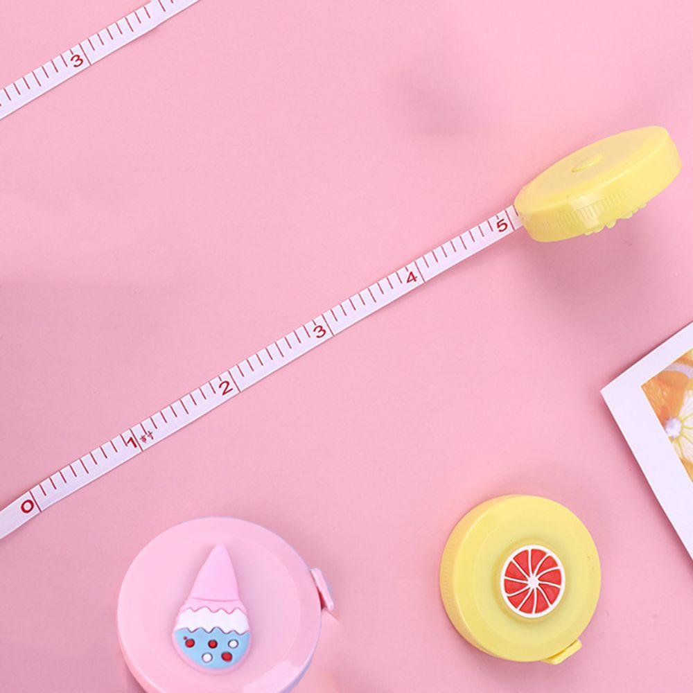 150cm Mini Tape Meter Tape Tailor Ruler Keychain Measuring Tape Clothing Size Tape Measure Portable Sewing Tools Accessory