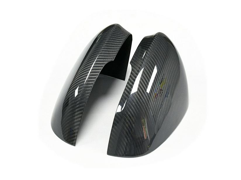 Dry Carbon Fiber Rearview Mirror Cover for Jaguar XE, XF, XEL, XFL, XJL, I-PACE