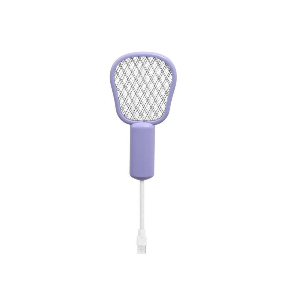 

Insect Racket Mosquito Killer Lamp Pest Control Physical Mosquito Trap Racket Summer фиолетовый