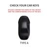 Interior Mouldings Leather Car Remote Key Case Cover for IM 2022 L7 2023 LS6 2023 LS7 Auto Key Fob Shell Suede Leather Keychain