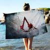 Spiel A-Assassins C-Creeds Mikrofaser Strandtuch Saugfähig Schnelltrocknend Weich Yoga Schwimmen Resort Bergsteigen Handtuch