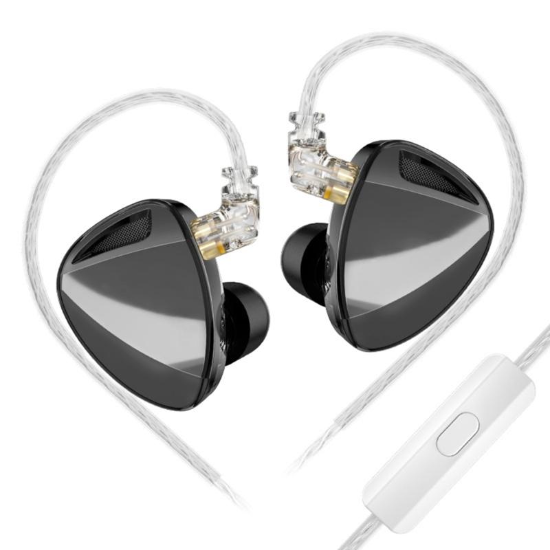 Professional 6Driver In Ear Headphones with Electronic Crossovers Technology for Studio Quality Sound Live Performances