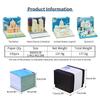 3D Paper Carving Art Craftwork Memo Pad Notepad Note Pad Desk Decoration Creative Diy Decorative Gift For Christmas Housewarming
