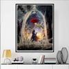 Disney 5D DIY Diamond Painting, Beauty and The Beast Magic Rose Theme Illustration Embroidery Mosaic Cross Stitch Home Decor Gift Crafts