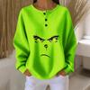 Women's Casual Shirts Long Sleeve Tops Button Up V Neck Loose Knit Fall Favorites For Women