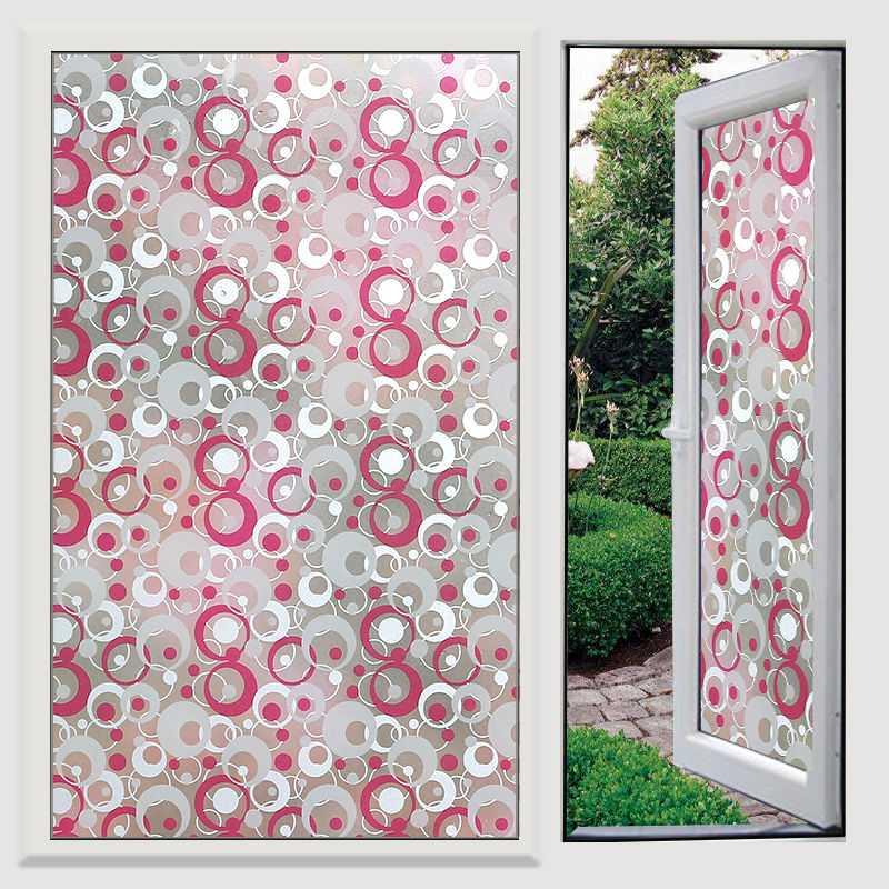 Selbstklebendes Papier, Fensterfolie, Badezimmerglasfolie, Blickschutz, Badezimmerfenster-Fensteraufkleber, Sonnenscheinweiß