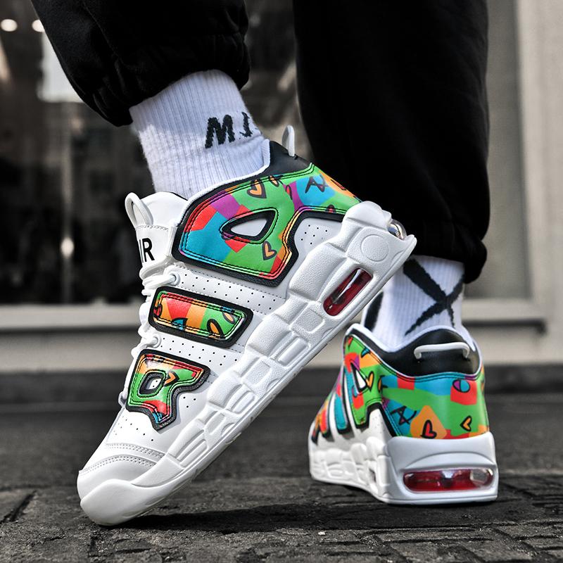 Men Basketball Shoes Running Shoes Men Sneakers Casual Sprots High Top Shoes Field Fashion Couple Tennis Shoes for Men and Women
