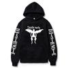 Death Note Graphic Print Hoodie Fashion Unisex Sweatshirt Hip Hop Casual Autumn Winter Fleece Streetwear Pullover Soft Fabric Warm Tops