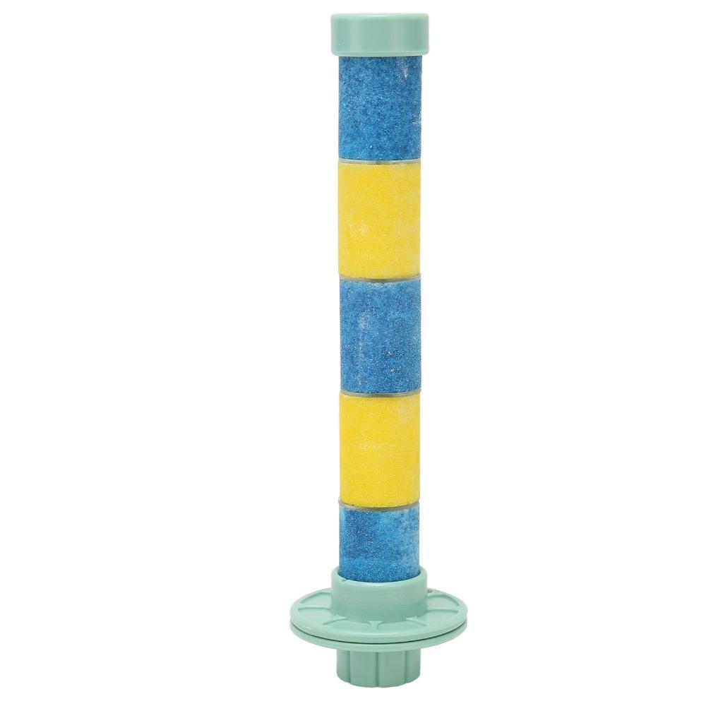 Metal Core Bird Cage Perch Knurled Nut Parrot Beak Trimmer Durable Bird Perch Stand Indoor Aviary
