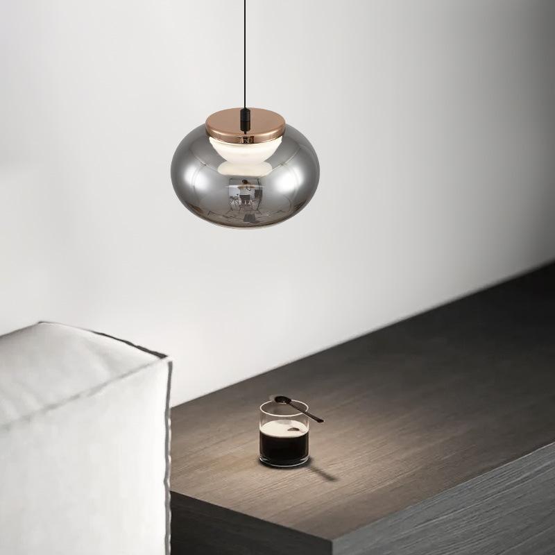 Modern Simplicity Glass Pendant Lamp Italian Designer Interpreting The Beauty of Life Chandeliers Nordic Home Decor Bedroom LED