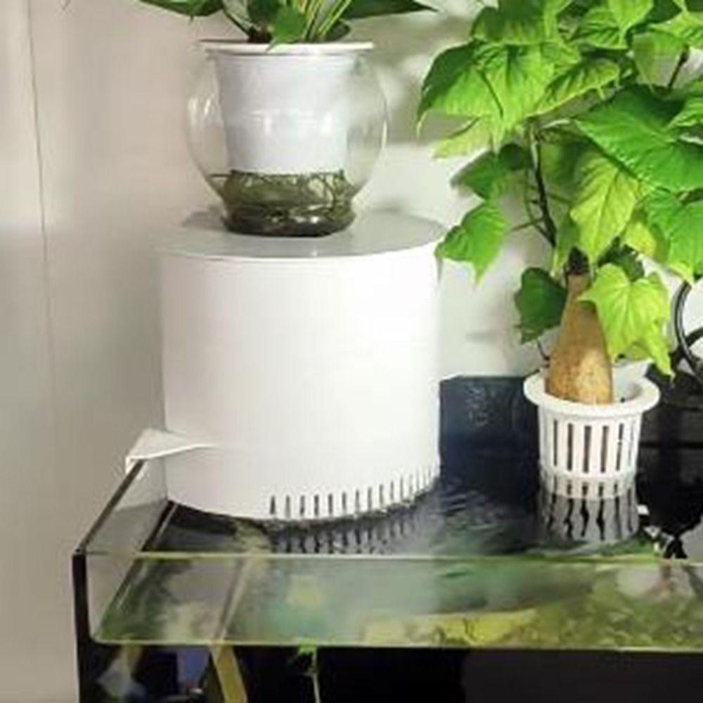 Plastic Aquarium Waterfall Filter Silent Wall Mounted Fish Tank Filtration Circulation System External Aquarium Water Purifier