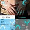 2025 Ruikalong Luminous White Henna & Tattoo Stickers