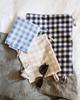 Kind Bag London Zero Waste Pouch 3-Set Gingham Pattern