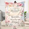 Mother's Love And Strength Blanket Suitable for sofas,travel, living rooms also a good gift for friends and family Suitable for all seasons.
