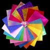 Glitter Pearlescent Origami Paper for Kids - Bright Colors, Ideal for Thousand Cranes & Rose Flowers