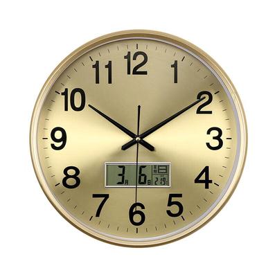 Automatische Radiowellen-Wanduhr mit Kalender