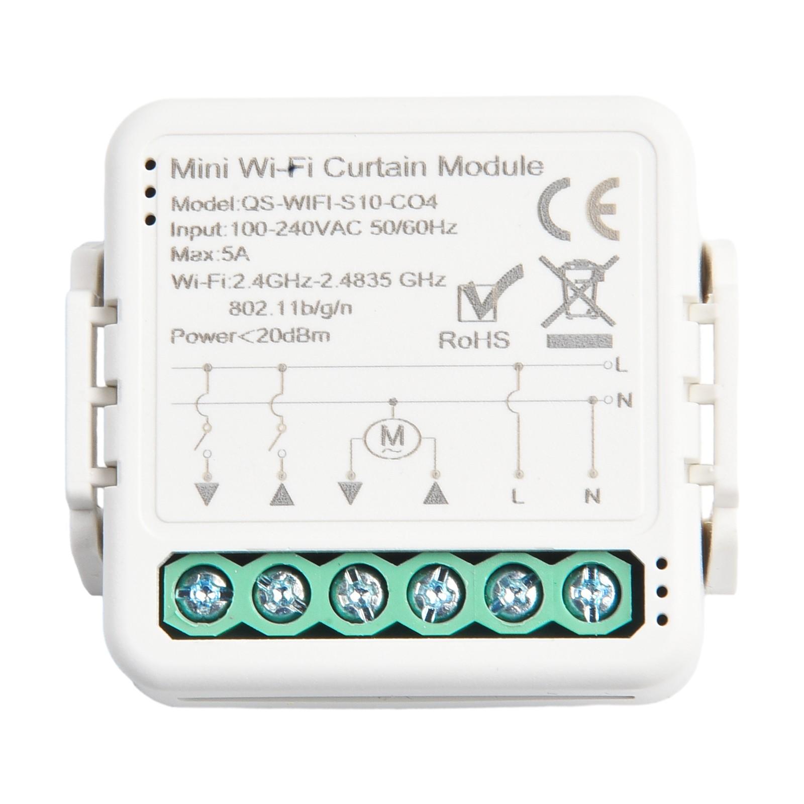 

Модуль роликового переключателя для стильного таймера с расписанием работы жалюзи