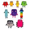 Cute Numberblocks Plush Doll Number Blocks Stuffed Toys Kids Game Gift Cartoon Educational Toy