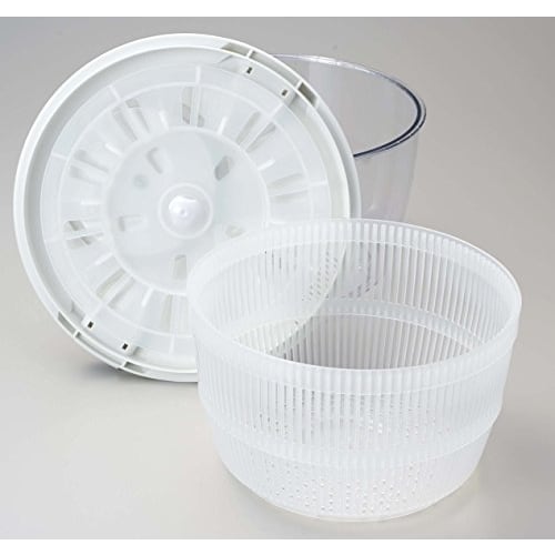 Pearl Metal Resin Vegetable Drainer, Large Capacity, Salad Drainer, Mighty Spinner C-66