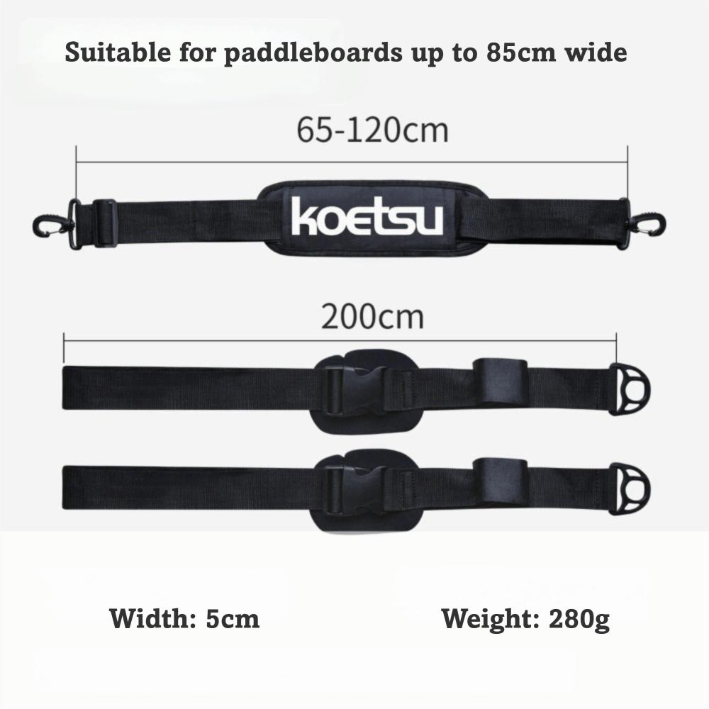 Nylon Surfboard Shoulder Strap Stand Up Paddle Board Carrier  Beach Transport Use Accessories