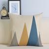 Pillow Cushion Cover Pillow Case Office Waist Back Sofa Seat Bedside Protection Pillow on The Head of The Bed Is Suitable for Nordic Household Use