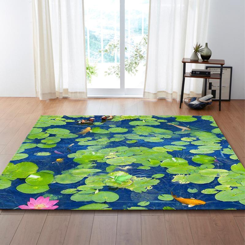 3D Three-Dimensional Painting Living Room Carpet Bedroom Floor Mat
