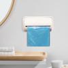 1Pc Garbage Bag Dispenser Roll Holder Self Adhesive Plastic Bag Holder Wall Mounted Garbage Bag Dispenser Kitchen Storage
