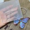 Reusable Flexible Silicone Butterfly Mold Detailed Silicone Texture Design for Resin Art Projects and Handmade Gifts