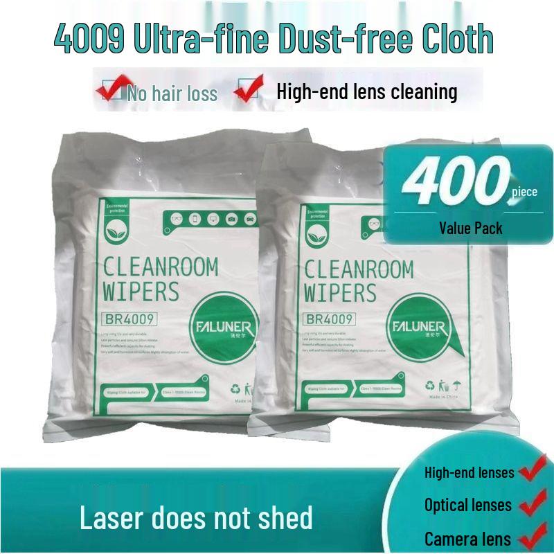 

Anti-Static Microfiber Cloth for Dust-Free Screen Cleaning and Printer Nozzles 10cm Square 10 Sheets