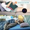 USB Car Household Electric Heated Pillowcase Soft Square Throw Pillow Winter Touch Control Outdoor Portable Fast Heating Warm