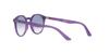 RJ9064S Opal Violet Gradient Light Blue Size 44 Ray-Ban Kids' Sunglasses, Frame/Clear Lens,