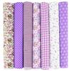 7pcs/kit, Mixed Fabrics Scraps Offcuts Quilting Quilt Fabric Pre-Cut Fat Quarters Cotton Material 25*25cm Bundle New Fabric