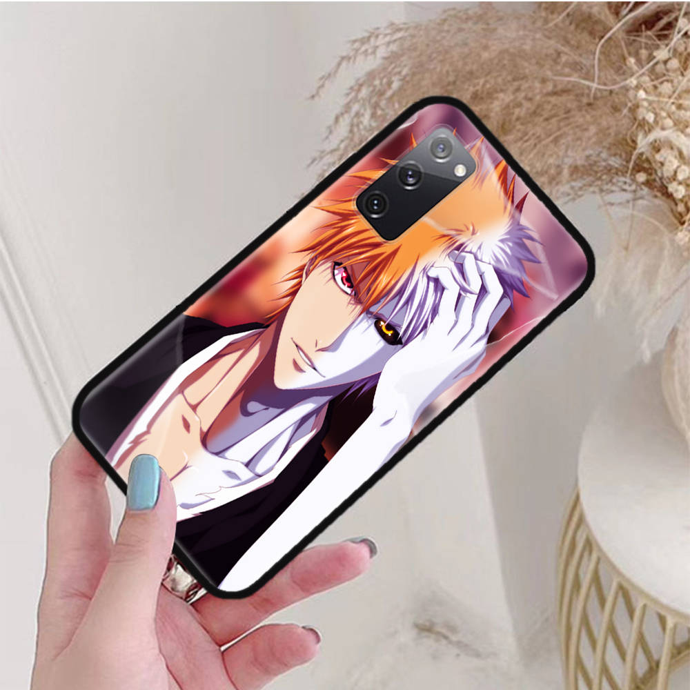 Capa Preta para OPPO Reno 8 6 5 4 Pro Plus Find X3 A17 A3 A31 A38 A40 A53 A54 A55 A74 A76 A78 A77 A80 A94 A95 A96 Lite W-61 Echigo BLEACH