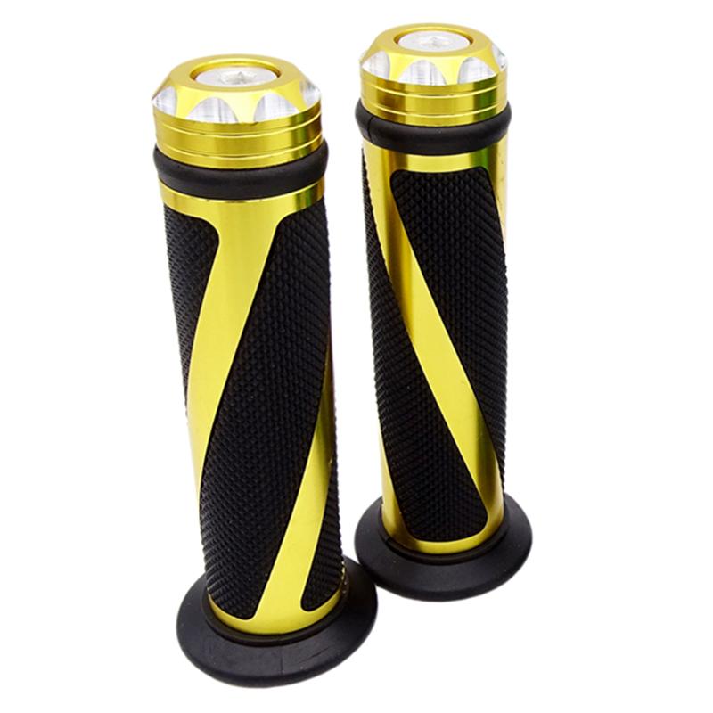 Universal Motorcycle Rubber Handlebar 7/8 & 22mm Motorbike Handle Grips Parts for Kawasaki