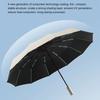 Auto Open/Close Umbrella with 60 Ribs for Comfortable Handle For Sun and Rain Multiple Purpose