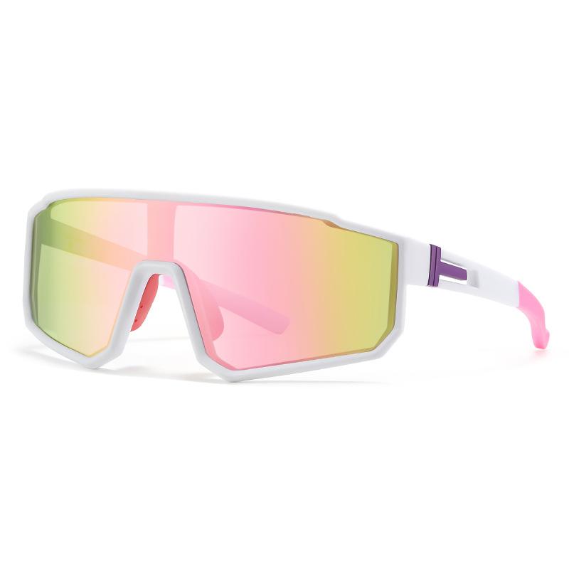 Cycling glasses men's and women's colorful fashion polarized sunglasses windproof color-changing glasses mountain climbing