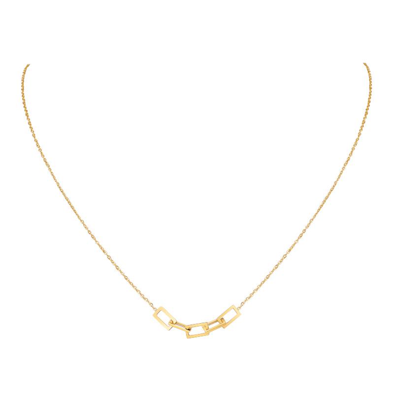 Delicate Petite Sideway Cross Necklaces Pendant Women Stainless Steel Thin Chain Link Christian Jewelry