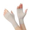 UV Protection Fingerless Manicure Gloves - Black, Breathable, Thin Ice Silk, Shields Against Radiation for Nail Lamp.