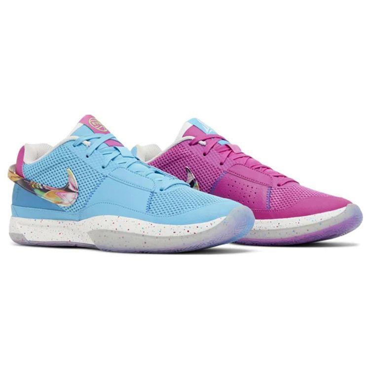 Nike Ja 1 EYBL - Blue Fuchsia Mismatch Men Sneakers Multi-Color FN5182-900