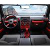 Central Console Armrest Box Panel Trim For Jeep Wrangler JK 2007-2010 Bright Red