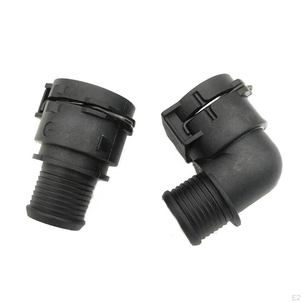 Replacement Heater Inlet Hose Connector Black 95089363 Vehicle Spare Parts Good Performance Replace