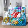 Cartoon Anime Super Wings Throws Blanket for Bedding Picnic Kid Super Soft Cute kawai high quality Flannel Blanket birthday gift