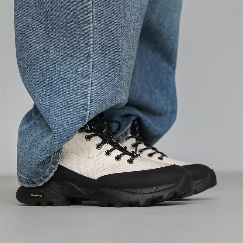 

2025 осень новая городская уличная обувь для хайкинга, обувь для хайкинга, платформа, высокий верх, повседневная обувь, модная мужская кожаная обувь 38