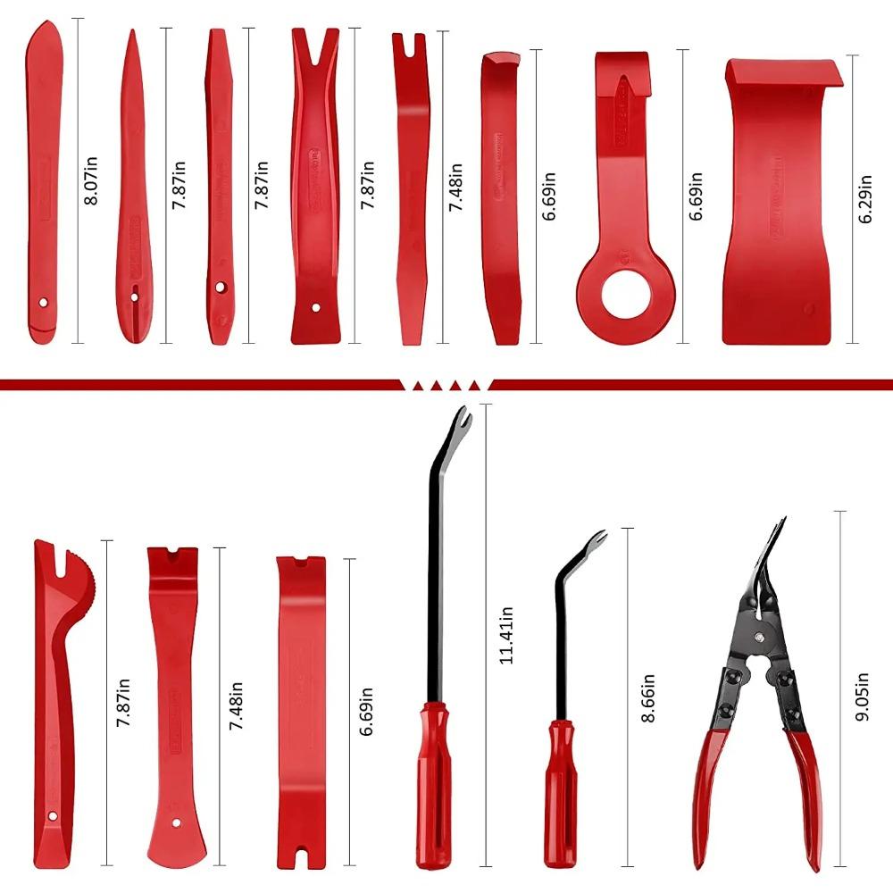 Garage Tools Car Interior Removal Kit Plastic Trim Door Panel Disassembly Suit Auto Clips Puller Diy Hand Tool