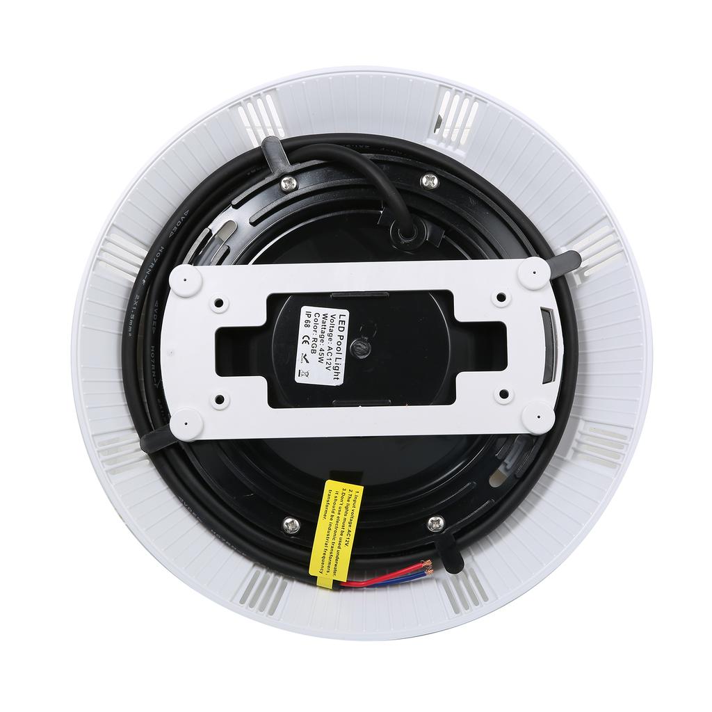 AC12V 45W LED RGB Schwimmbadleuchten 7 Farbwechsel Unterwasserlampe IP68 Wasserdichte Poolleuchte mit Fernbedienung
