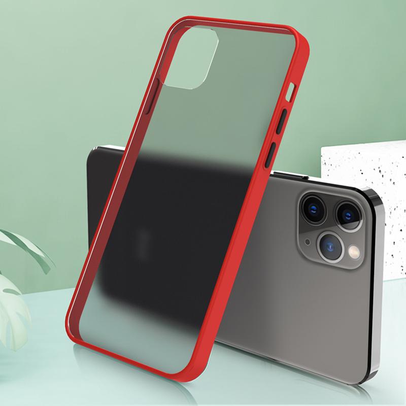 

Для Xiaomi Mi 8 Чохол Mi 8 Phone Case Протиударний Armor Skin Feel Frosted Translucence Soft Clear Hard M1803E1A Cover Xiaomi8 Case For Xiaomi Mi 8 червоний