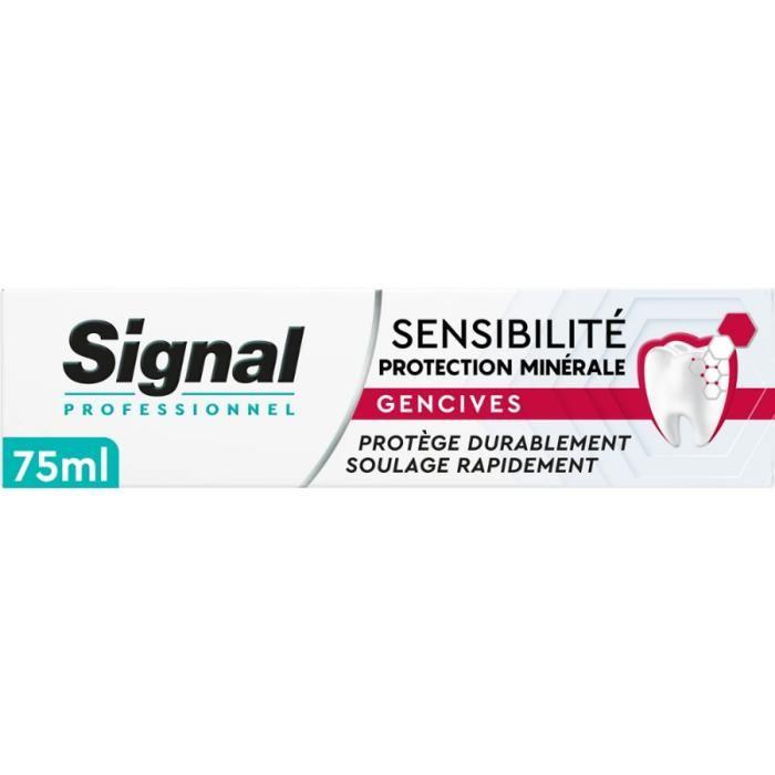 SIGNAL Dentifrice Professionnel Sensibilité Protection Minérale Gencives